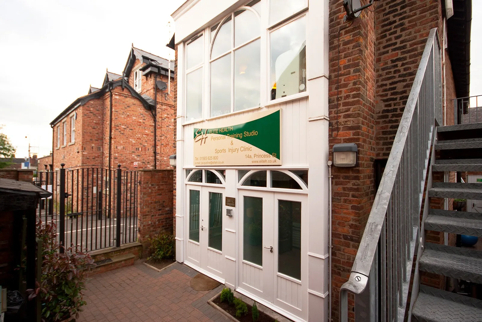 Inside the Elite Health private training studio in Knutsford